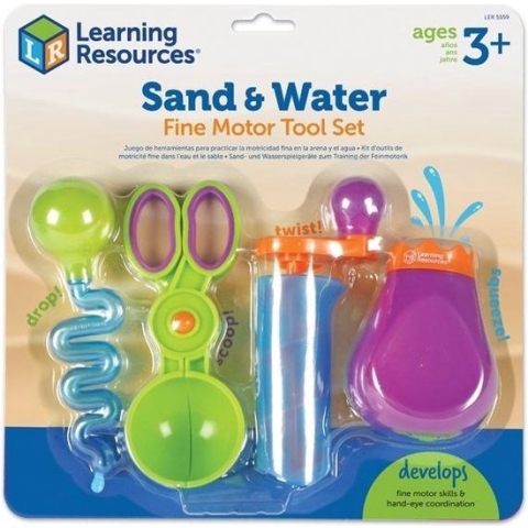 Montessori Zand en waterset 4 stuks - Learning Resources