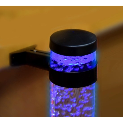 ‌Bubbelbuis Wandklem Zwart 10 cm