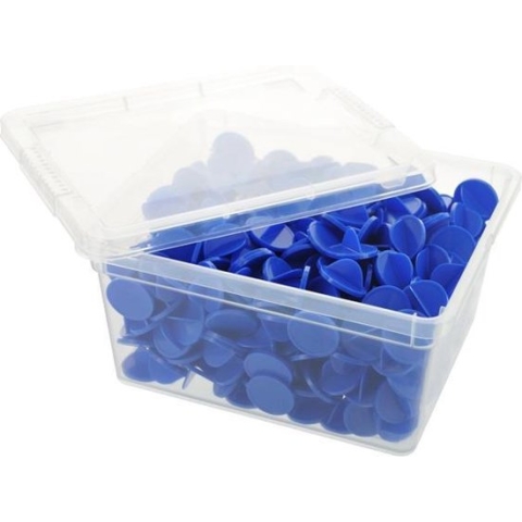 Bingo Fiches - Bingo Betaalmunten - Blauw - 500 Jetons