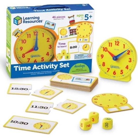 Activiteitenset klokkijken (41 delig)