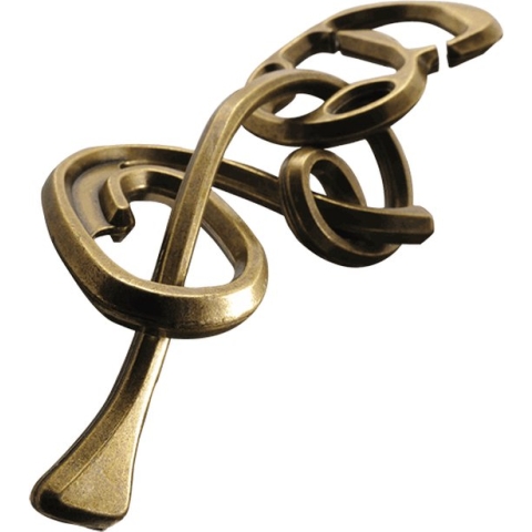 Huzzle Breinbreker Cast Enigma 11,8 Cm Staal Brons