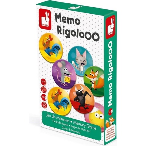 Janod Spel - Memo rigolooo