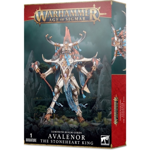 Lumineth Realm-Lords Avalenor the Stoneheart King