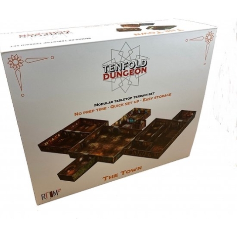 Tenfold Dungeon Modular Tabletop Terrain Set The Town