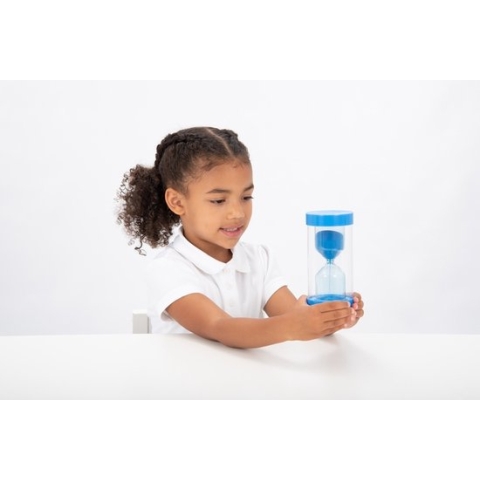 Tickit COLOURBRIGHT SAND TIMER 5 MIN BLUE