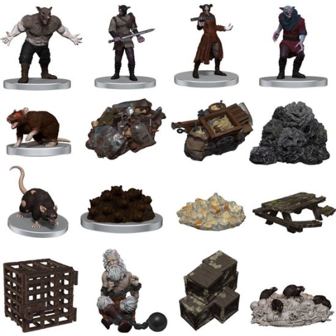 D&D Icons of the Realms Adventure in a Box: Wererat Den
