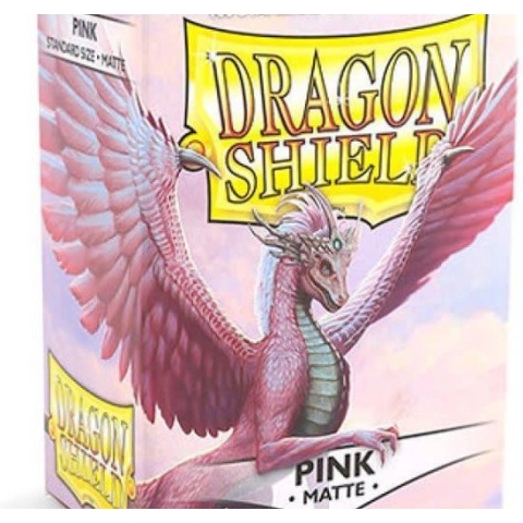Asmodee SLEEVES Dragon Shield MATTE - Pink (100ct) - EN