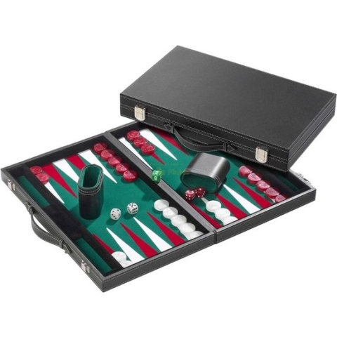 Philos Backgammon Medium Groen