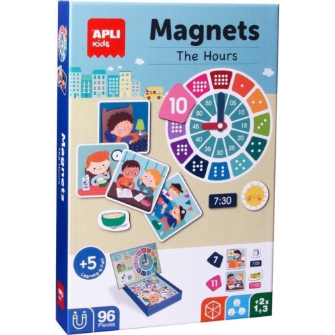 Apli Kids Leren klokkijken magneetspel
