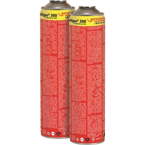 Rothenberger Multigascilinder, Duopack, 600 ml