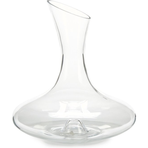 Glazen wijn karaf / decanteer kan 1,7 liter 22 x 23 cm - Wijn schenkkan