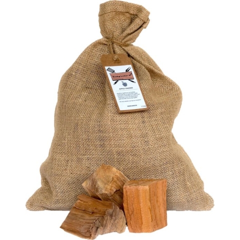 Appel Chunks 1,5kg | BBQ | Rookhout