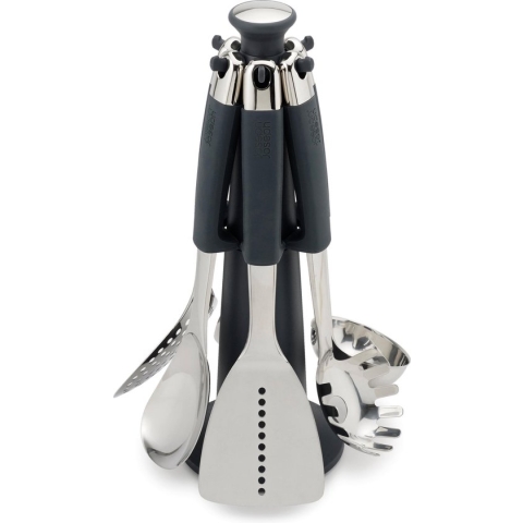 Elevate Carrousel Keukenhulp Set, RVS, 6-delig - Joseph Joseph | 100 Collectie