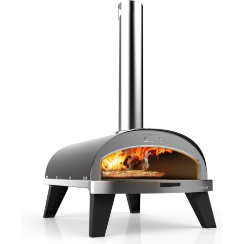 ZiiPa Pizza oven - 40 x 73- 72,5cm - antraciet