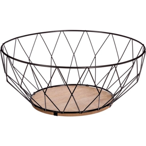 Decoratieve Fruitschaal - Metaal - 28 cm