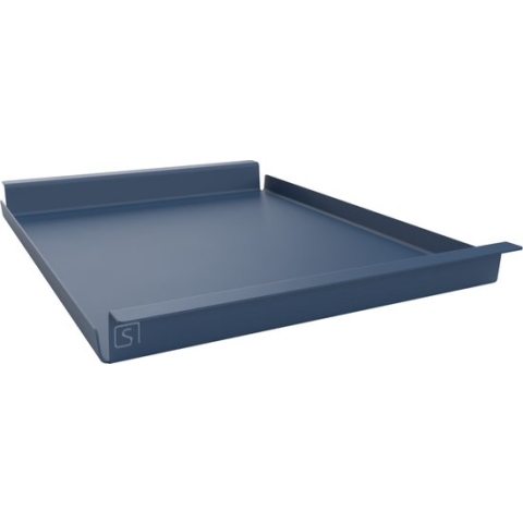 Hocker Dienblad Large - Violet Blauw - Flip Tray - 62 × 44 × 5 cm