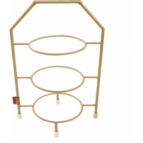 R&G - Etagère - 3 borden - goud