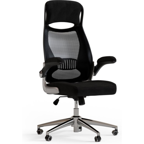 GAME HERO® Office G3 Bureaustoel Verstelbare Armleuningen - Ergonomische Bureaustoel - Zwart