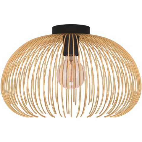 EGLO Venezuela Plafondlamp - E27 - Ø 38,5 cm - Goud/Zwart