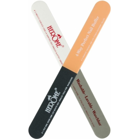 Herome 4-Way Nagelvijl en Polijstvijl - 4-Way Perfect Nail Buffer - Met 4 verschillende vijloppervlakken