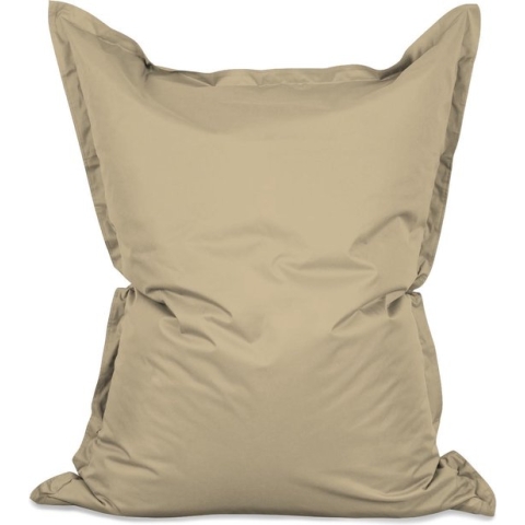 Lumaland - Grote luxe XXL zitzak - 380 liter vulling - 140 x 180 cm - geschikt voor Indoor & Outdoor - verkrijgbaar in verschillende kleuren - Beige
