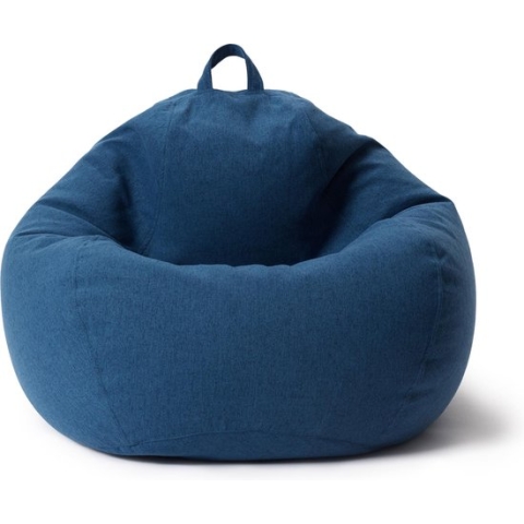 Lumaland Comfort Line Indoor Zitzak L - 80x90x50cm / 185l - Donkerblauw