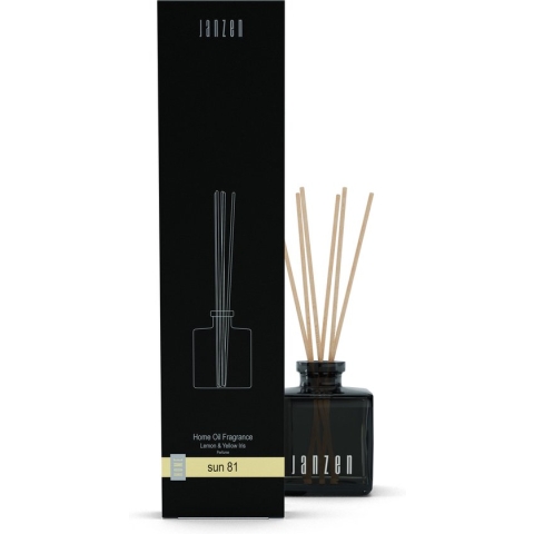 JANZEN Geurstokjes Sun 81 - Home Fragrance Sticks - Sun 81 - Zomers en Zwoel - 200 ml