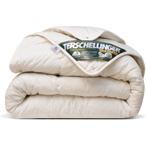 Terschellinger | Luxe 4-Seizoenen 100% IWS Zuiver Scheer wollen Dekbed| Zomer én winterdekbed| All-Season | 260x220cm XL (Extra Lang en extra breed)