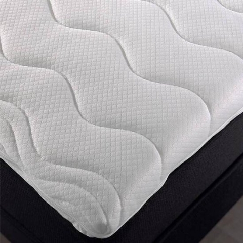 160x200 Topper - Dekmatras Nasa traagschuim c.a. 6 cm dik