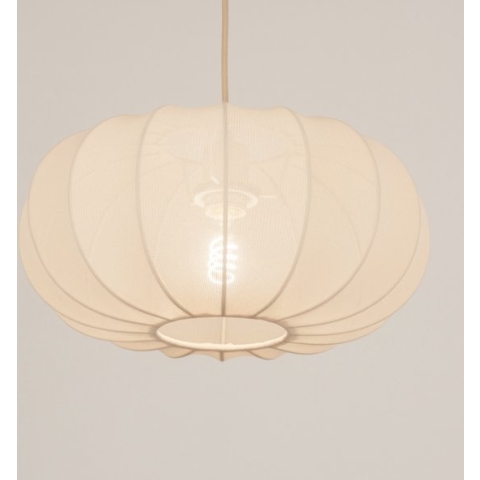 Lumidora Hanglamp 74886 - E27 - Beige - Metaal - ⌀ 38 cm