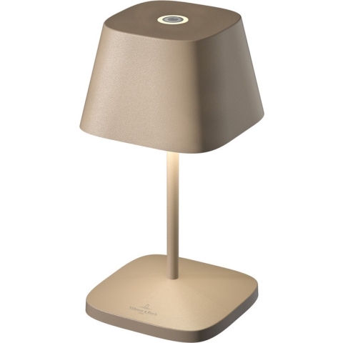 Villeroy & Boch 2.0 Neapel Led tafellamp oplaadbaar Beige