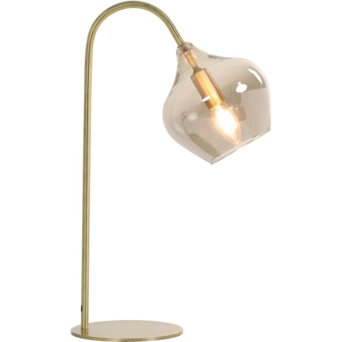 Light & Living Rakel Tafellamp - Antiek Brons/Smoke - 28x17x50,5 cm