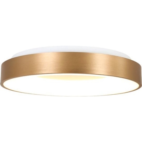 Steinhauer Ringlede plafondlamp - rond - ingebouwd LED - Ø 30 cm - 2700K - goud