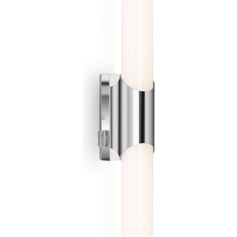 Briloner - KLAK - Wandlampen - badkamerlamp - badwandlamp - 6,5W - 700 lm - neutraal wit 4000K - incl. aan/uit schakelaar - IP44