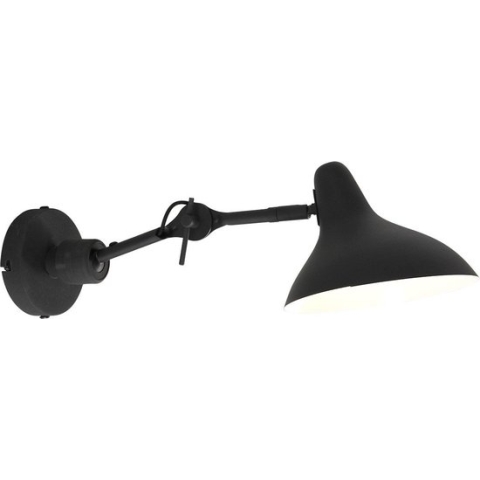 Wandlamp Anne Light & home Kasket - Zwart