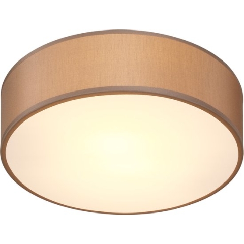 Monzana Plafondlamp 40W Rond - 30cm / Fitting E27 - Taupe