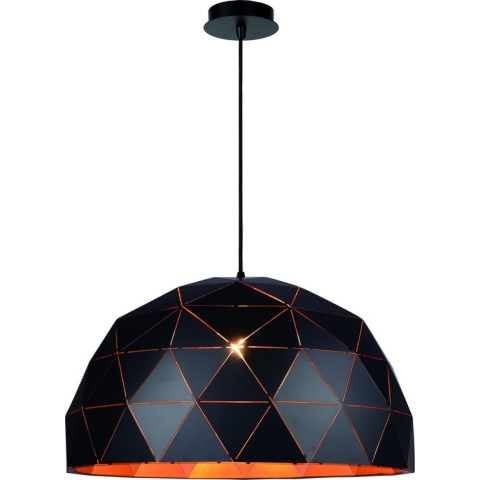 Lucide OTONA Hanglamp - Ø 60 cm - 3xE27 - Zwart