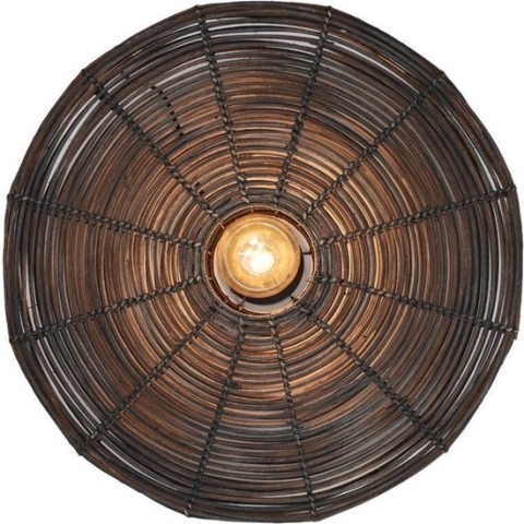 Light & Living Wandlamp Mataka - Zwart - Ø51cm