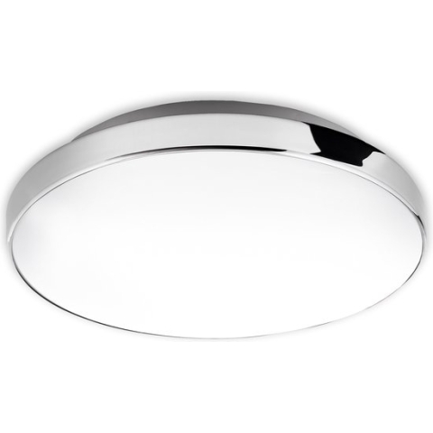 Briloner Leuchten MALBONA Plafondlamp - Badkamerverlichting - LED - 13W - IP44 - Wit chroom