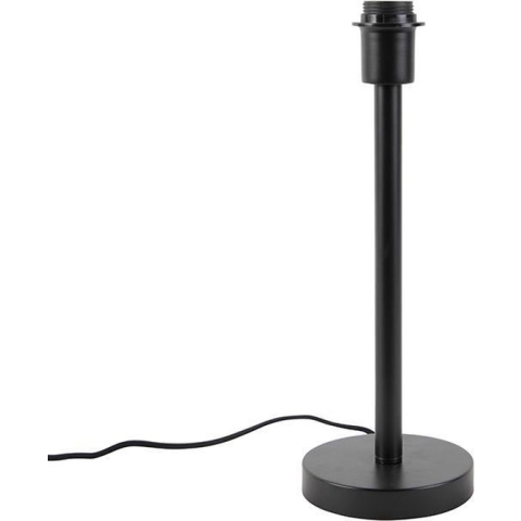 QAZQA simplo - Moderne Vloerlamp | Staande Lamp - 1 lichts - H 395 mm - Zwart - Woonkamer | Slaapkamer | Keuken