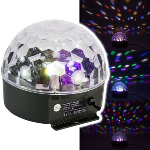 6-KLEURIG ASTRO LED LICHT EFFECT PARTY-ASTRO6