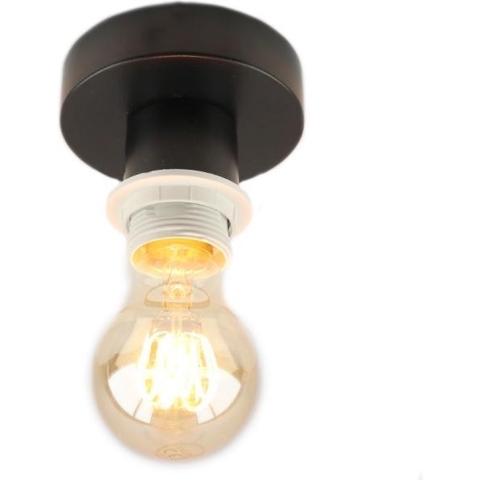 QAZQA combi - Moderne Plafondlamp - 1 lichts - Ø 100 mm - Zwart - Woonkamer | Slaapkamer | Keuken