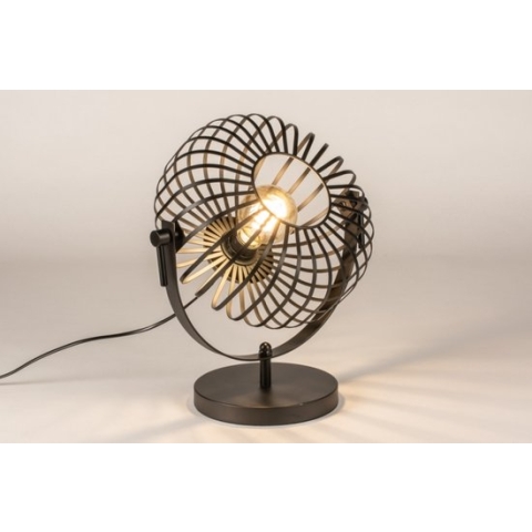 Lumidora Tafellamp 74490 - E27 - Zwart - Metaal - ⌀ 30 cm