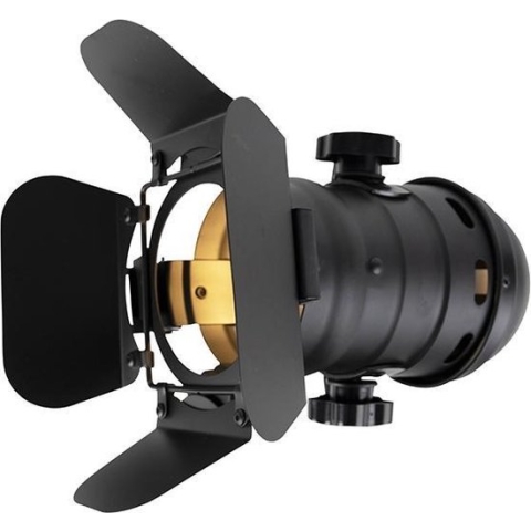 QAZQA movie - Industriele Wandlamp - 1 lichts - L 380 mm - Zwart - Industrieel - Woonkamer