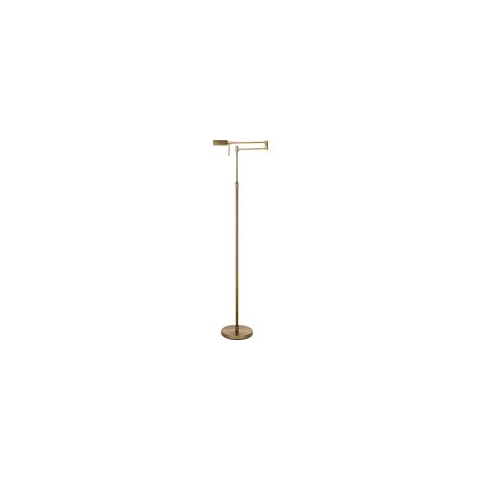 Mini Bari LED leeslamp brons met knik dimbaar - Modern - Highlight