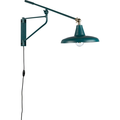 Dutchbone Hector - Wandlamp - Teal