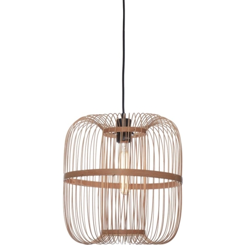 GOOD&MOJO Hanglamp Hokkaido - Bamboe - Ø25cm - - Hanglampen Eetkamer, Slaapkamer, Woonkamer