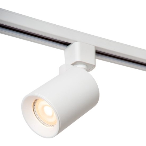 Lucide TRACK NIGEL Railspot 1-fase Railsysteem / Railverlichting - 1xGU10 - Wit (Uitbreiding)