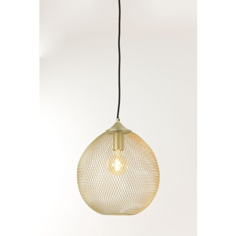 Light & Living Hanglamp Moroc - Goud - Ø30cm - Luxe - Hanglampen Eetkamer, Slaapkamer, Woonkamer