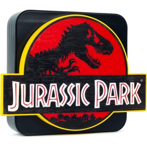 Jurassic Park - Jurassic Park Logo - 3D Bureaulamp / Wandlamp